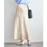 細見えバイアスサテンスカート/イージーケア | ROPE' PICNIC | 詳細画像5 