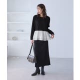 トタンテレコ Iラインリブニットスカート | ROPE' PICNIC | 詳細画像14 