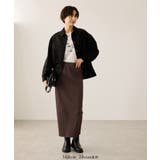 トタンテレコ Iラインリブニットスカート | ROPE' PICNIC | 詳細画像2 