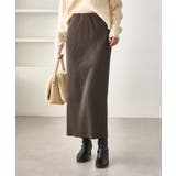 トタンテレコ Iラインリブニットスカート | ROPE' PICNIC | 詳細画像24 