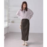 トタンテレコ Iラインリブニットスカート | ROPE' PICNIC | 詳細画像26 