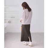 トタンテレコ Iラインリブニットスカート | ROPE' PICNIC | 詳細画像27 