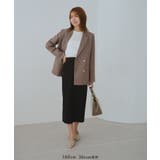 トタンテレコ Iラインリブニットスカート | ROPE' PICNIC | 詳細画像30 