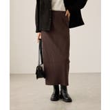 トタンテレコ Iラインリブニットスカート | ROPE' PICNIC | 詳細画像4 