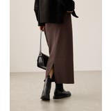 トタンテレコ Iラインリブニットスカート | ROPE' PICNIC | 詳細画像6 