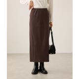 トタンテレコ Iラインリブニットスカート | ROPE' PICNIC | 詳細画像7 