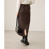 トタンテレコ Iラインリブニットスカート | ROPE' PICNIC | 詳細画像8 