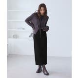 トタンテレコ Iラインリブニットスカート | ROPE' PICNIC | 詳細画像9 