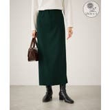 ダークグリン(31) | トタンテレコ Iラインリブニットスカート | ROPE' PICNIC