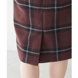 【WEB限定】coffeeチェックアイラインスカート | ROPE' PICNIC | 詳細画像5