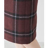 【WEB限定】coffeeチェックアイラインスカート | ROPE' PICNIC | 詳細画像8