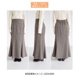 【WEB限定】セットアップ対応/ガンクラブチェックマーメイドスカート | ROPE' PICNIC | 詳細画像19 