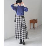 【WEB限定】着丈が選べる/チェックキルトロングスカート/リンクコーデ | ROPE' PICNIC | 詳細画像22