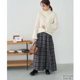 【WEB限定】着丈が選べる/チェックキルトロングスカート/リンクコーデ | ROPE' PICNIC | 詳細画像31