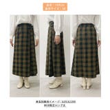 【WEB限定】着丈が選べる/チェックキルトロングスカート/リンクコーデ | ROPE' PICNIC | 詳細画像39