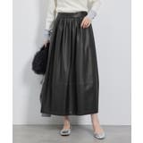 【emur/エミュール】シンセティックレザーコクーンスカート | ROPE' PICNIC | 詳細画像15