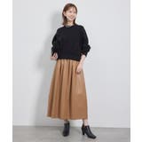 【emur/エミュール】シンセティックレザーコクーンスカート | ROPE' PICNIC | 詳細画像17