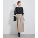 【emur/エミュール】シンセティックレザーコクーンスカート | ROPE' PICNIC | 詳細画像23