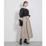 【emur/エミュール】シンセティックレザーコクーンスカート | ROPE' PICNIC | 詳細画像24