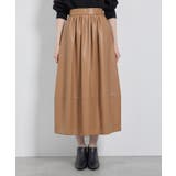 【emur/エミュール】シンセティックレザーコクーンスカート | ROPE' PICNIC | 詳細画像31