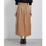 【emur/エミュール】シンセティックレザーコクーンスカート | ROPE' PICNIC | 詳細画像33