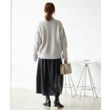 【emur/エミュール】シンセティックレザーコクーンスカート | ROPE' PICNIC | 詳細画像4