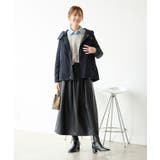 【emur/エミュール】シンセティックレザーコクーンスカート | ROPE' PICNIC | 詳細画像7