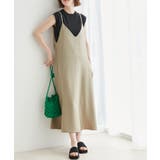 ベージュ(27) | 2WAY/ライトソフトツイルキャミワンピース | ROPE' PICNIC