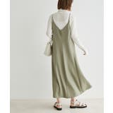カーキ系(38) | 2WAY/ライトソフトツイルキャミワンピース | ROPE' PICNIC