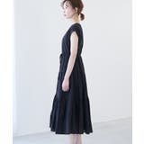 【WEB限定カラー:パープル,レンガ】INDIAティアードワンピース | ROPE' PICNIC | 詳細画像2