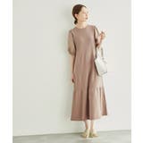 オーガニックコットン袖布帛ニットワンピース | ROPE' PICNIC | 詳細画像19