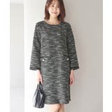 ツイードワンピース | ROPE' PICNIC | 詳細画像1