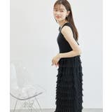 フリルティアードノースリーブワンピース | ROPE' PICNIC | 詳細画像5 