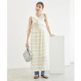 フリルティアードノースリーブワンピース | ROPE' PICNIC | 詳細画像8 