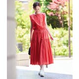 コットンボイルティアードワンピース | ROPE' PICNIC | 詳細画像16 