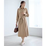 ベージュ(27) | リボンシャツワンピース | ROPE' PICNIC