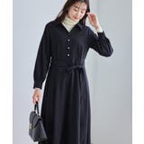 ネイビー(40) | リボンシャツワンピース | ROPE' PICNIC