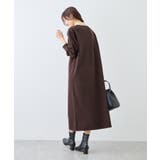 配色スキッパーニットワンピース | ROPE' PICNIC | 詳細画像4 