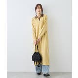 配色スキッパーニットワンピース | ROPE' PICNIC | 詳細画像8 