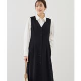 ウエストタックジャンパースカート | ROPE' PICNIC | 詳細画像14 