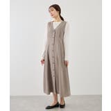 ウエストタックジャンパースカート | ROPE' PICNIC | 詳細画像6 