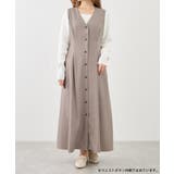 【低身長・小柄さんサイズ】ウエストタックジャンパースカート | ROPE' PICNIC | 詳細画像10 