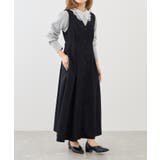 【低身長・小柄さんサイズ】ウエストタックジャンパースカート | ROPE' PICNIC | 詳細画像15 