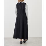 【低身長・小柄さんサイズ】ウエストタックジャンパースカート | ROPE' PICNIC | 詳細画像18 