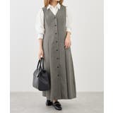 【低身長・小柄さんサイズ】ウエストタックジャンパースカート | ROPE' PICNIC | 詳細画像2 