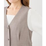 【低身長・小柄さんサイズ】ウエストタックジャンパースカート | ROPE' PICNIC | 詳細画像23 