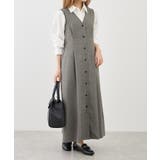 【低身長・小柄さんサイズ】ウエストタックジャンパースカート | ROPE' PICNIC | 詳細画像3 