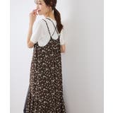 花柄ティアードダブルストラップキャミワンピース | ROPE' PICNIC | 詳細画像24 