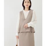 レイヤード風ペプラムジャンパースカート | ROPE' PICNIC | 詳細画像13 