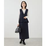 レイヤード風ペプラムジャンパースカート | ROPE' PICNIC | 詳細画像15 